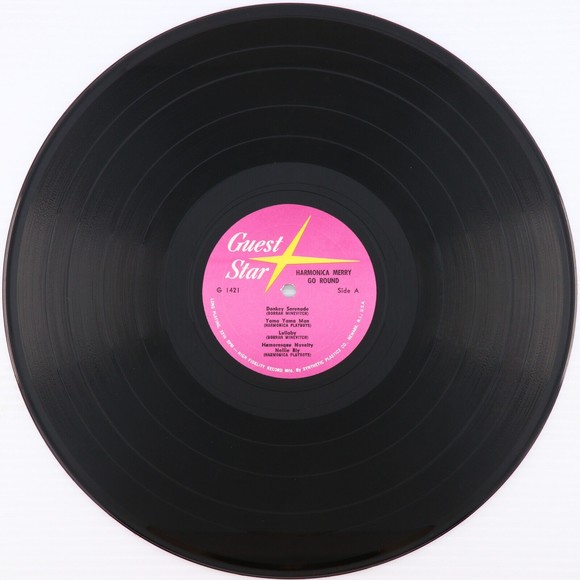 Borrah Minevitch / Harmonica Playboys Harmonica Merry Go Round LP Record G 1421 - Picture 10 of 16